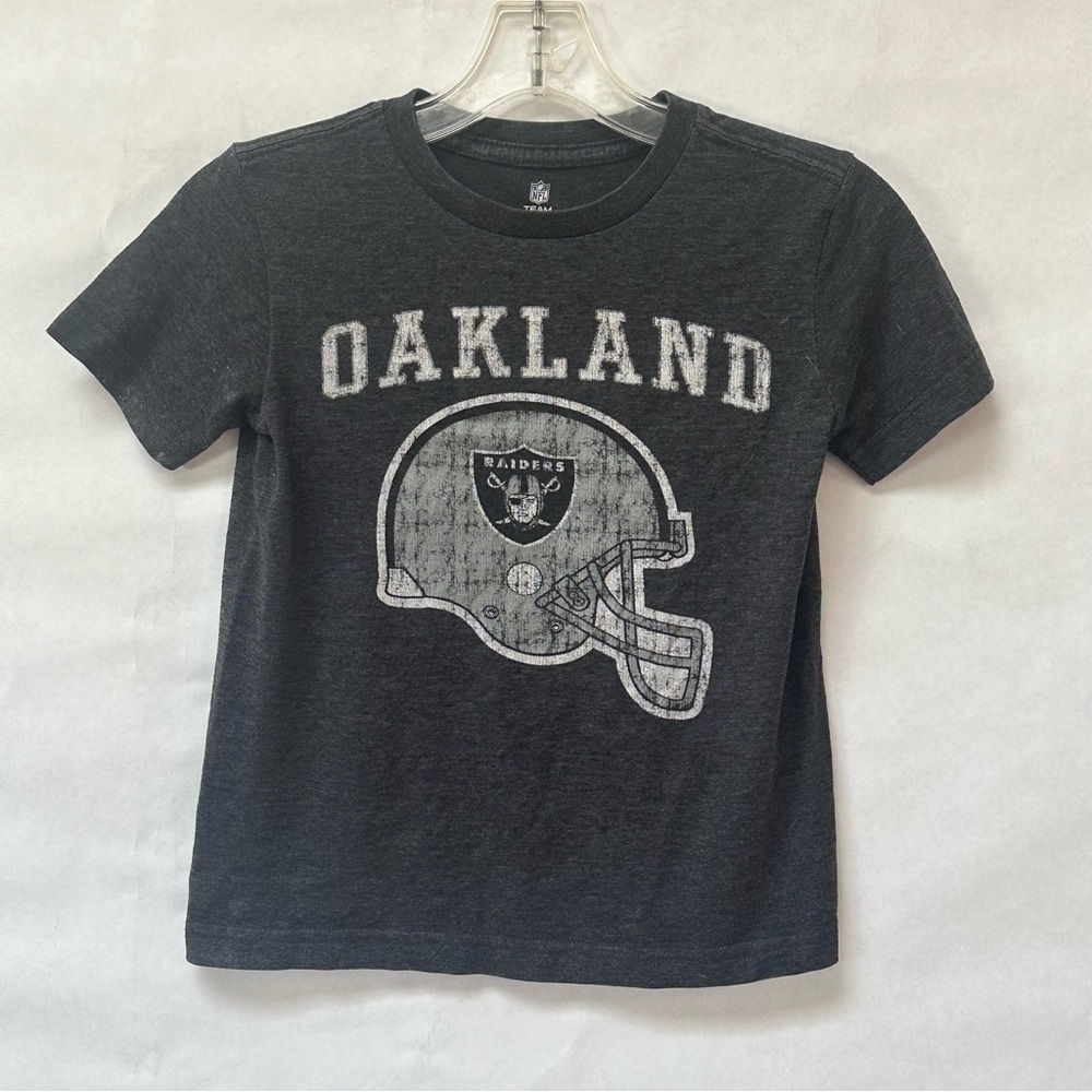 Vintage Kids NFL Oakland Raiders Black T-Shirt